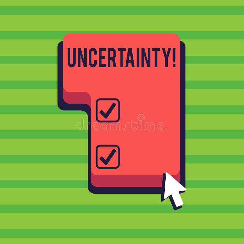 Uncertainty as a result of ambiguity and vagueness