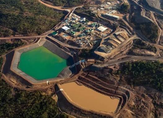 Lotus company at Kayerekera mining plant